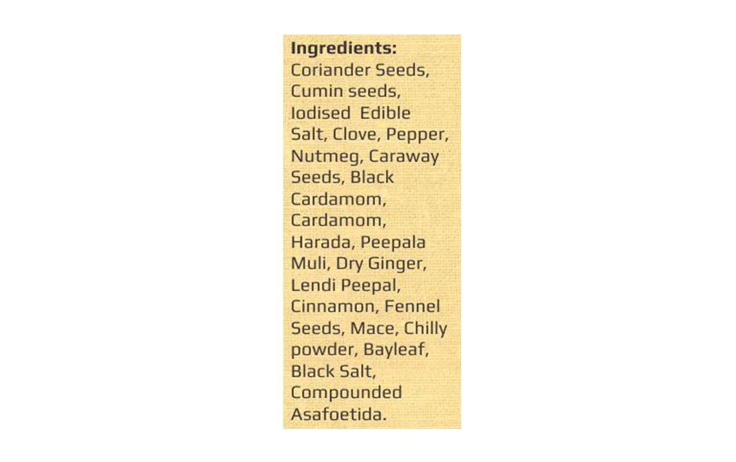 Pallavi's Spices Jeeravan Masala (Mixed Masala)   Pack  50 grams